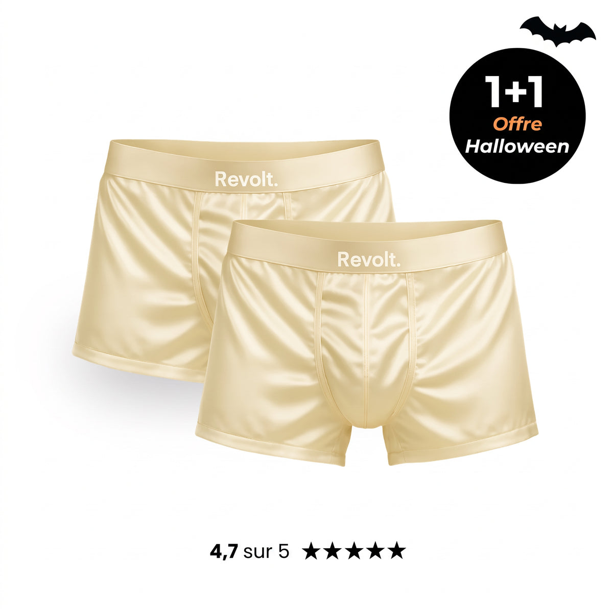Boxer en soie Revolt | Confort premium & durable