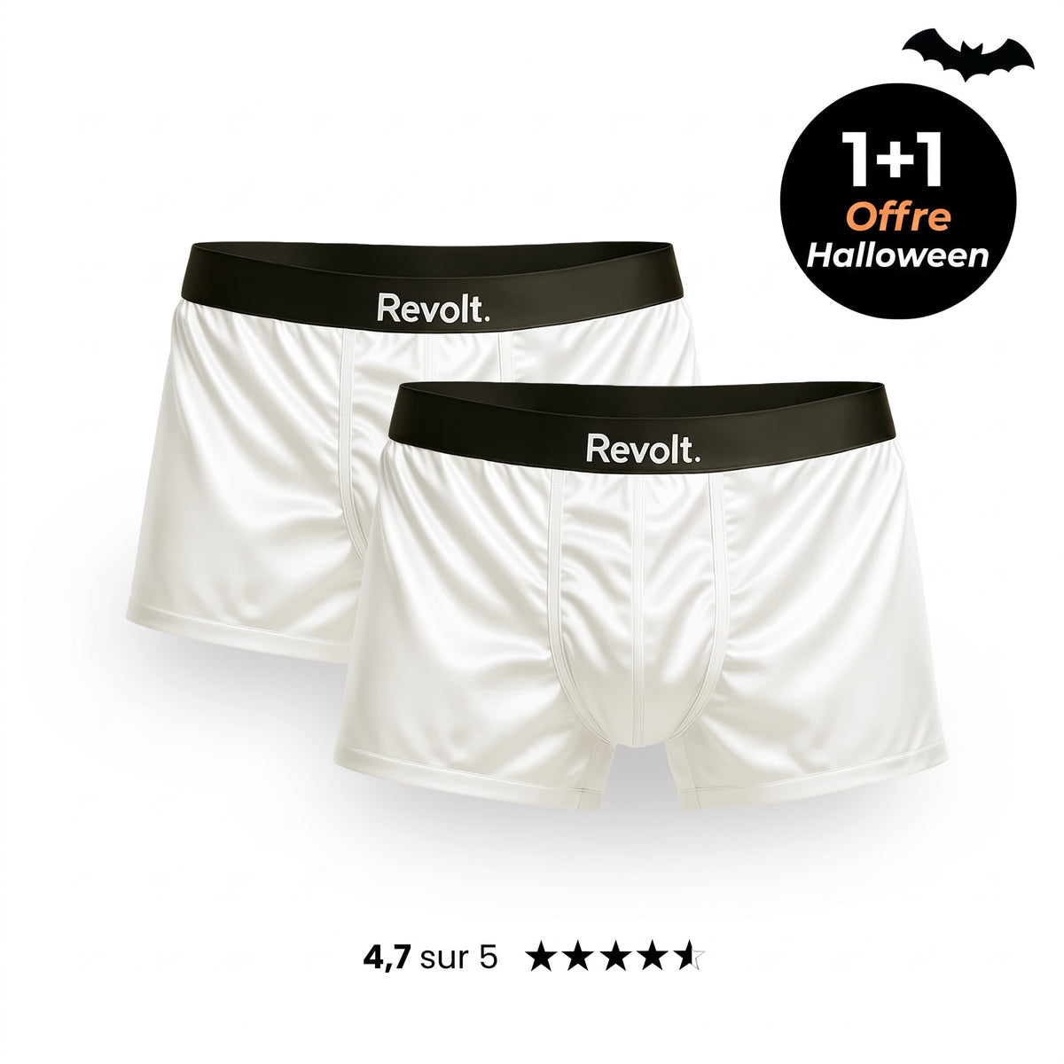 Boxer en soie Revolt | Confort premium & durable