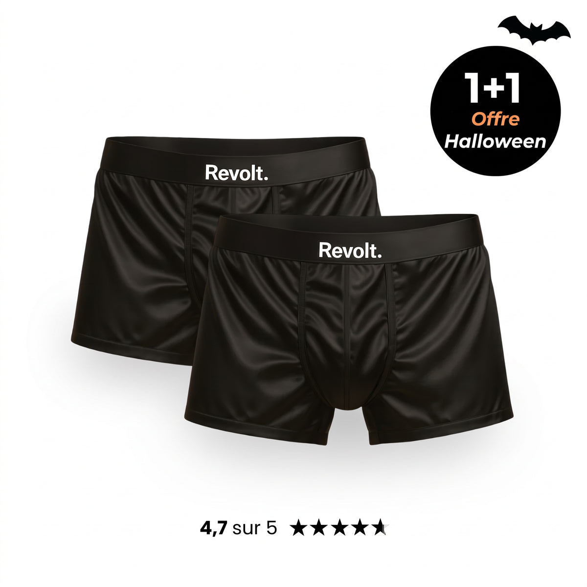 Boxer en soie Revolt | Confort premium & durable
