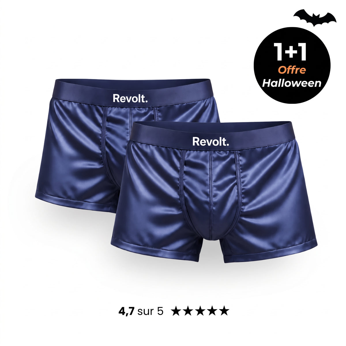 Boxer en soie Revolt | Confort premium & durable