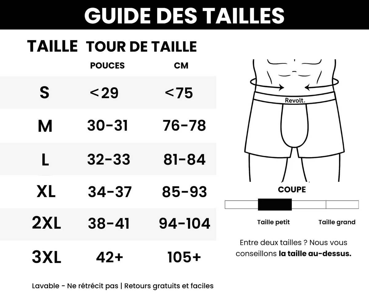 Guide des tailles